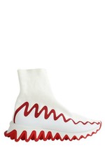 Baskets hautes blanches Christian Louboutin 42