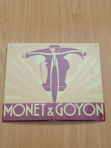 Plaque publicitaire monet - publicitaire, &