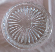 Dessous de bouteille carafe cristal Baccarat modèle tors