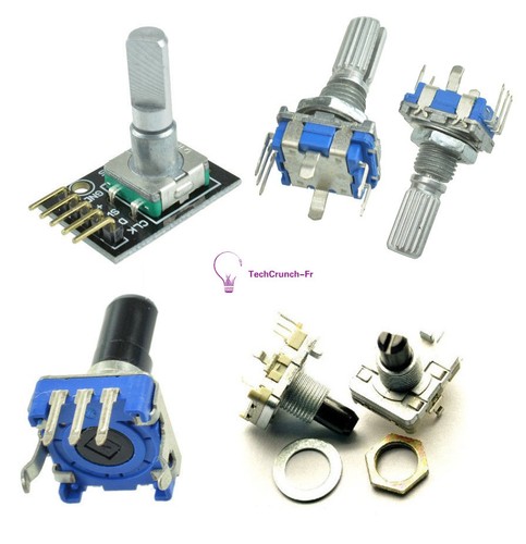 2pcs rotary encoder ec12 - 2pcs,