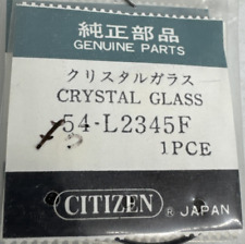 Citizen 54-L2345F Vetro Minéral Vintage N.O.S. Avec Joint Chronographe 6850