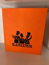CLASSEUR COLLECTOR - FRIMA R. FRITSCH RIEBER - VINTAGE - ORANGE