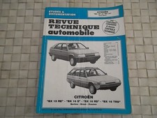 REVUE TECHNIQUE CITROEN BX 15