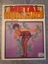 RARE RELIURE METAL HURLANT N°