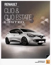Catalogue brochure publicite prospectus RENAULT CLIO 4 série LIMITED (11/2014)