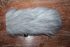 NEUF Manchon / Bonnette fourrure Anti Vent pour micro  RODE 7.5X 17.5 cm