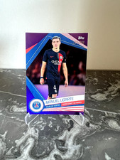 ?? Manuel Ugarte Carte Topps Fan Set PSG 2023-2024 Rare 268/299 ??