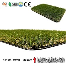 Tapis De Jardin En Herbe Synthétique Artificielle 20Mm 1X10M 10M² Qualité