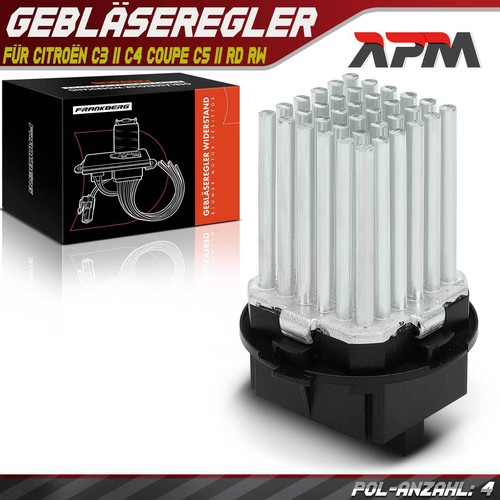 Résistance ventilateur - résistance, 4