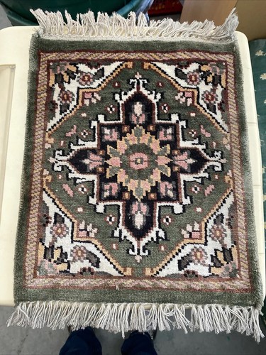 Ancien petit tapis - ancien,