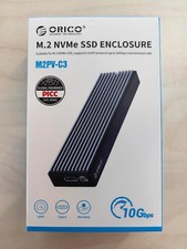 Boîtier SSD LSDT M.2 NVMe M2PV-C3 Type-C Gen2 USB3.1 10gbps 2230/2242/2260/2280 