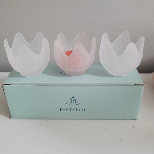 Set partylite frosted - 3,