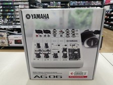 Yamaha AG06 6-Channel Mixer USB Audio Interface pour Flux & Enregistrement