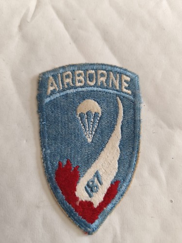 écusson badge patch airborne - Écusson,