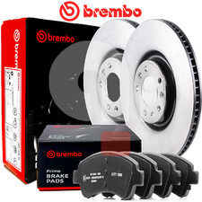 Set Disques Et Plaquettes de Frein Avant Brembo Citroen C2 C3 C4 Peugeot