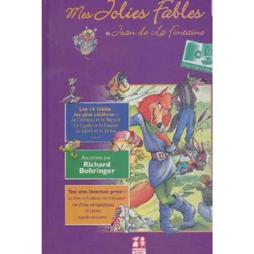 Livre mes jolies - fables,