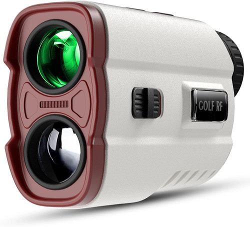 Golf rangefinder with slope - with,