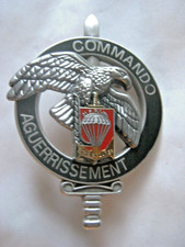 PARACHUTISTES BREVET DES COMMANDOS 3° RPIMA COMMANDO AGUERRISSEMENT