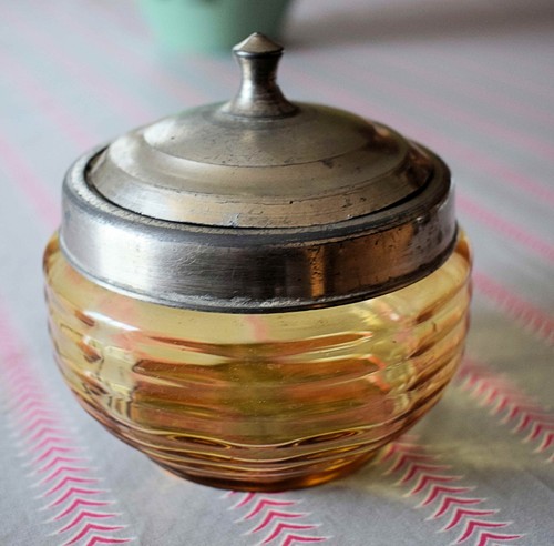 Ancien sucrier couvercle - ancien, ,