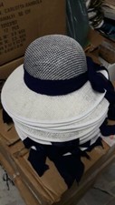 Chapeau bleu élégant - chapeau,
