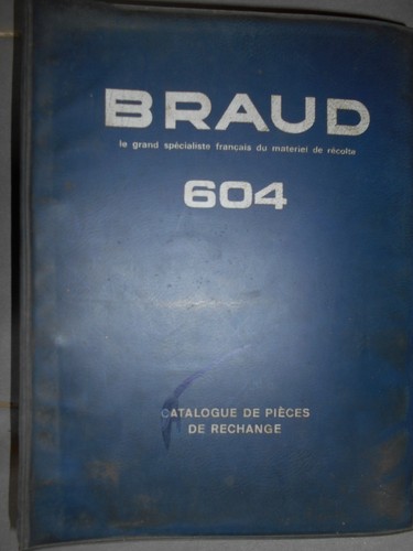 Braud moissonneuse batteuse - moissonneuse,