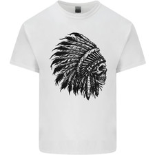 Indien Crâne Coiffure Motard