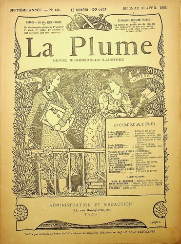 Revue plume n 144 1895 - ✒, n°144