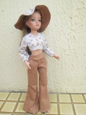 pantalon+blouse+chapeau pour poupée Tonner Ellowyne, fait maison