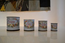 4 POTS VASES JULES VIEILLARD A