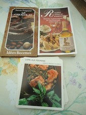 Livre de cuisine savoir préparer le chocolat + 1 + 20 fiches recettes en kdo