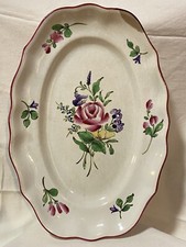 Plat Ovale KG Luneville Reverbere 