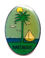 Pin's Martinique Palmiers