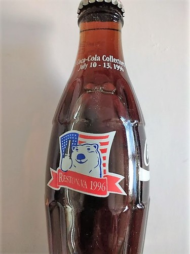 Coca cola bottle - bottle, 1996
