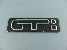 CITROEN GTI grand insigne emblème logo sigle monogramme hayon coffre aluminium