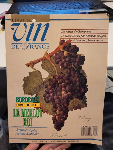 Revue vin france 342 - revue, du