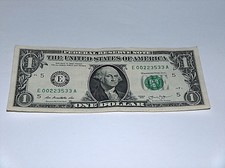 2013 Billet Dollar US Banque