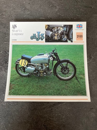 Carte fiche moto - carte,