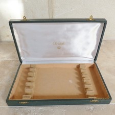 CHRISTOFLE Coffret écrin vide pour 12 grands couteaux de table