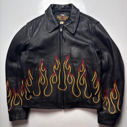 Harley davidson veste cuir - en,