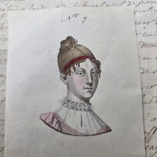 Gravure Ancienne Portrait