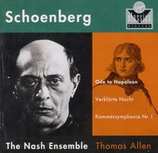 SCHOENBERG  ode to Napoleon, verklarte nacht, kammersymphonie 1 - NASH ENSEMBLE