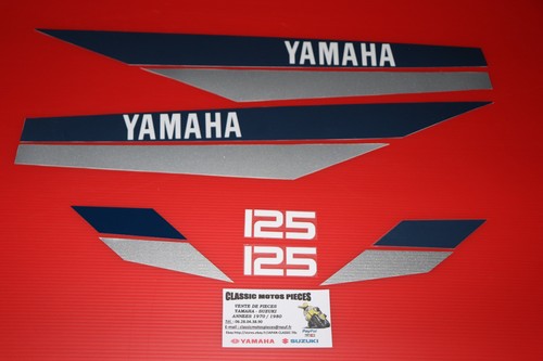 125 dtmx 1980 couleur - 125, rouge