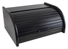 Boîte à pain bois noir