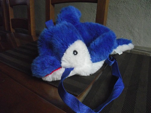 Peluche dauphin sac - /,