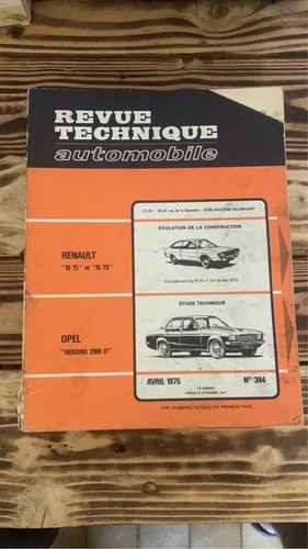Rta renault ts - ts, opel