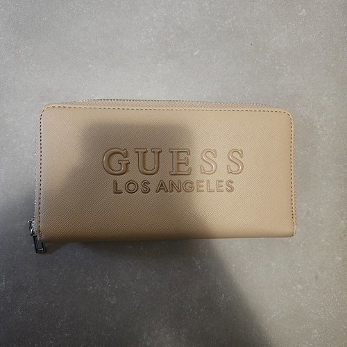 Portefeuille guess beige - portefeuille,