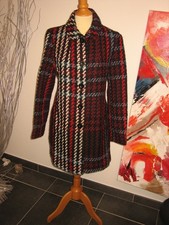 MANTEAU LAINE COLORé  WOOL COAT COLLECTION DESIGUAL  XL 44 46 uk 16 18