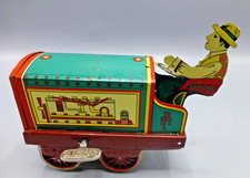 TECHNOFIX JOUET EN TOLE  LOCOMOTIVE AVEC CONDUCTEUR