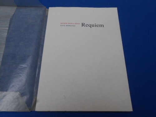 Requiem rilke maria - requiem,