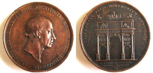 Italie médaille aloysius - italie,